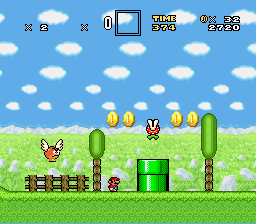Super Mario World Returns EX Screenshot 1